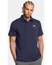 Under Armour - Icon Polo Midnight - Lyst