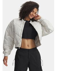 Under Armour - Heritage Bomber Jacket Summit Summit - Lyst