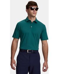 Under Armour - Armourdry Polo Rack Castlerock - Lyst