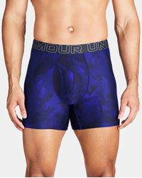 Under Armour - Performance Tech Boxerjock (15 Cm) Für Herren Royal Gravel Castlerock - Lyst