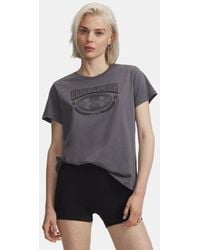 Under Armour - Varsity Short Sleeve Castlerock - Lyst