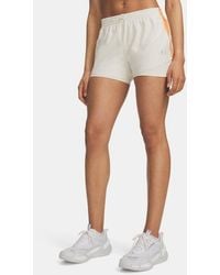 Under Armour - Velociti Pro 4" 2-In-1 Shorts Stone Reflective - Lyst