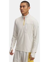 Under Armour - Launch Trail ¼ Zip Stone Sandstorm Reflective - Lyst