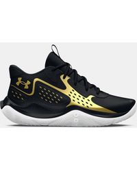 Under Armour - Jet '23 Basketballschuhe Metallisch Metallisch - Lyst