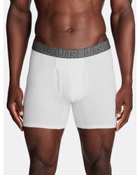 Under Armour - Performance Baumwolle
Boxerjock (15 Cm) Im 3Er-Pack Für Herren Stahl - Lyst