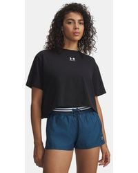 Under Armour - Rival Boxy T-Shirt - Lyst