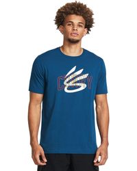 Under Armour - T-shirt curry champ mindset - Lyst
