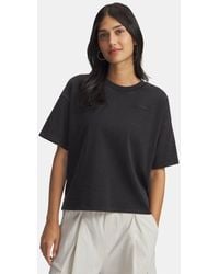 Under Armour - Parte De Arriba De Manga Corta Boxy Wash Heavyweight Para Mujer - Lyst