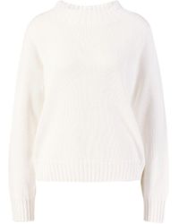 Fabiana Filippi Baumwoll-Pullover Weiß - Mehrfarbig