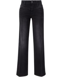 Cambio - Relaxed-Fit Jeans 'Aimee Seam' Schwarz - Lyst