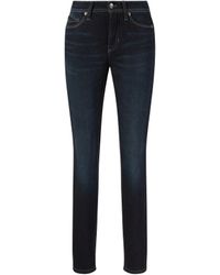 Cambio - Slim-Fit Jeans 'Parla' Dunkelblau - Lyst