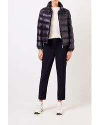 Moncler Kurze Daunenjacke 'Copenhague' Schwarz