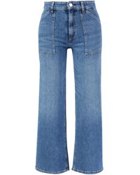 Cambio Relaxed-Fit Jeans 'Celia' Hellblau