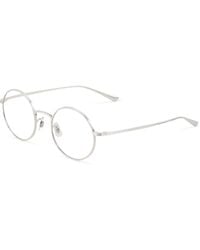 Oliver Peoples Brille 'After Midnight' Silber - Mehrfarbig