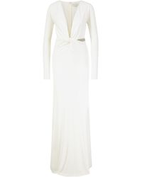 Halston Kleid 'Sofia' Weiß