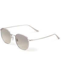 Oliver Peoples Sonnenbrille 'The Row Board Meeting 2' Silber/Grau - Mehrfarbig