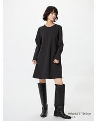Uniqlo - Jersey A-Line Dress - Lyst