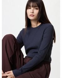 Uniqlo - Soft Ribbed T-Shirt (Long Sleeve) - Lyst