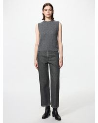 Uniqlo - High Rise Straight Jeans - Lyst