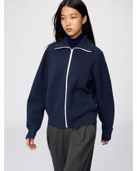 Uniqlo - Milano Ribbed Full-Zip Cardigan - Lyst