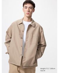 Uniqlo - Leinenmix Hemdjacke - Lyst