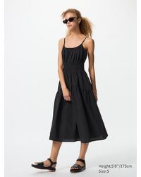 Uniqlo - Vestito A Canotta Misto Lino - Lyst