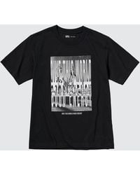 Uniqlo - Baumwolle peace for all bedrucktes t-shirt (kosuke kawamura) - Lyst