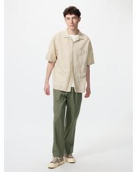 Uniqlo - Linen Blend Easy Trousers - Lyst