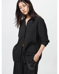 Uniqlo - Rayon Blouse - Lyst