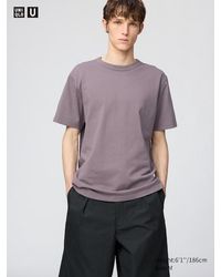 Uniqlo - Crew Neck T-Shirt - Lyst