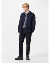 Uniqlo - Smart Ankle Trousers (Cotton) - Lyst