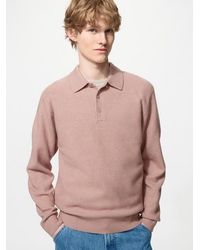 Uniqlo - Soufflé Yarn Polo Jumper - Lyst