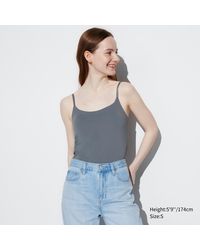 Uniqlo - Polyester airism bh-trägertop - Lyst