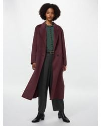 Uniqlo - Double-Faced Wool Blend Long Coat - Lyst