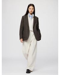 Uniqlo - Sweat Straight Trousers (Longer) - Lyst