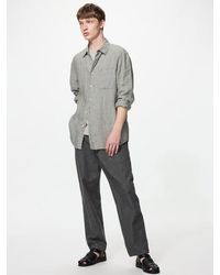 Uniqlo - Denim Stretch Easy Ankle Trousers - Lyst