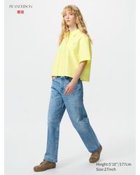 Uniqlo - Straight Jeans - Lyst