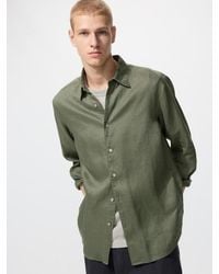 Uniqlo - 100% Premium Linen Shirt - Lyst