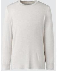 Uniqlo - Heattech Extra Warm Cashmere Blend Crew Neck T-Shirt (Long Sleeve) - Lyst