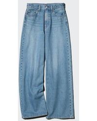 Uniqlo - High Rise Wide Jeans - Lyst