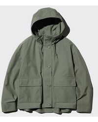 Uniqlo - Utility Cotton Blend Parka - Lyst