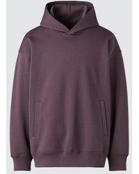 Uniqlo - Sweat Oversized Pullover Hoodie - Lyst