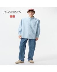 Uniqlo - Straight Jeans (Longer) - Lyst
