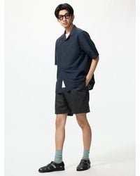 Uniqlo - Linen Blend Easy Shorts - Lyst