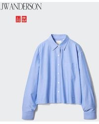 Uniqlo - Oxford Boxy Shirt - Lyst