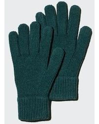 Uniqlo - Heattech Knit Gloves - Lyst