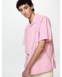 Uniqlo - Broad Shirt (Short Sleeve, Striped) - Lyst