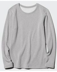 Uniqlo - Heattech Ultra Warm Crew Neck T-Shirt (Long Sleeve) - Lyst