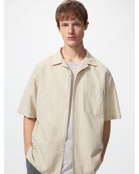 Uniqlo - Cotton Linen Blend Shirt - Lyst