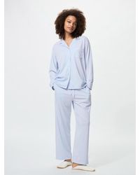 Uniqlo - Airism Cotton Pyjamas (Long Sleeve) - Lyst